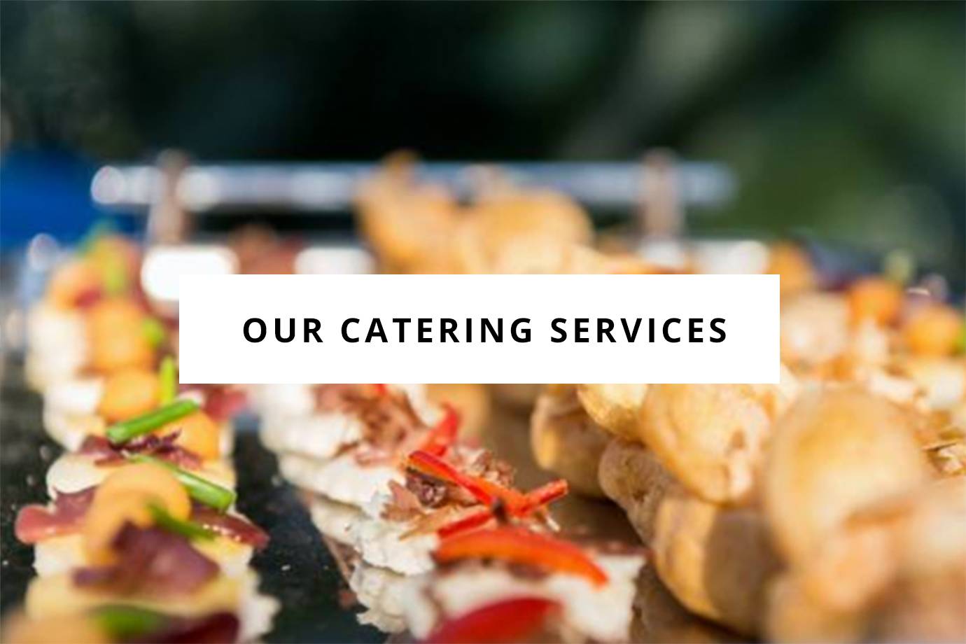 Offer Wählt unsere Catering-Service.